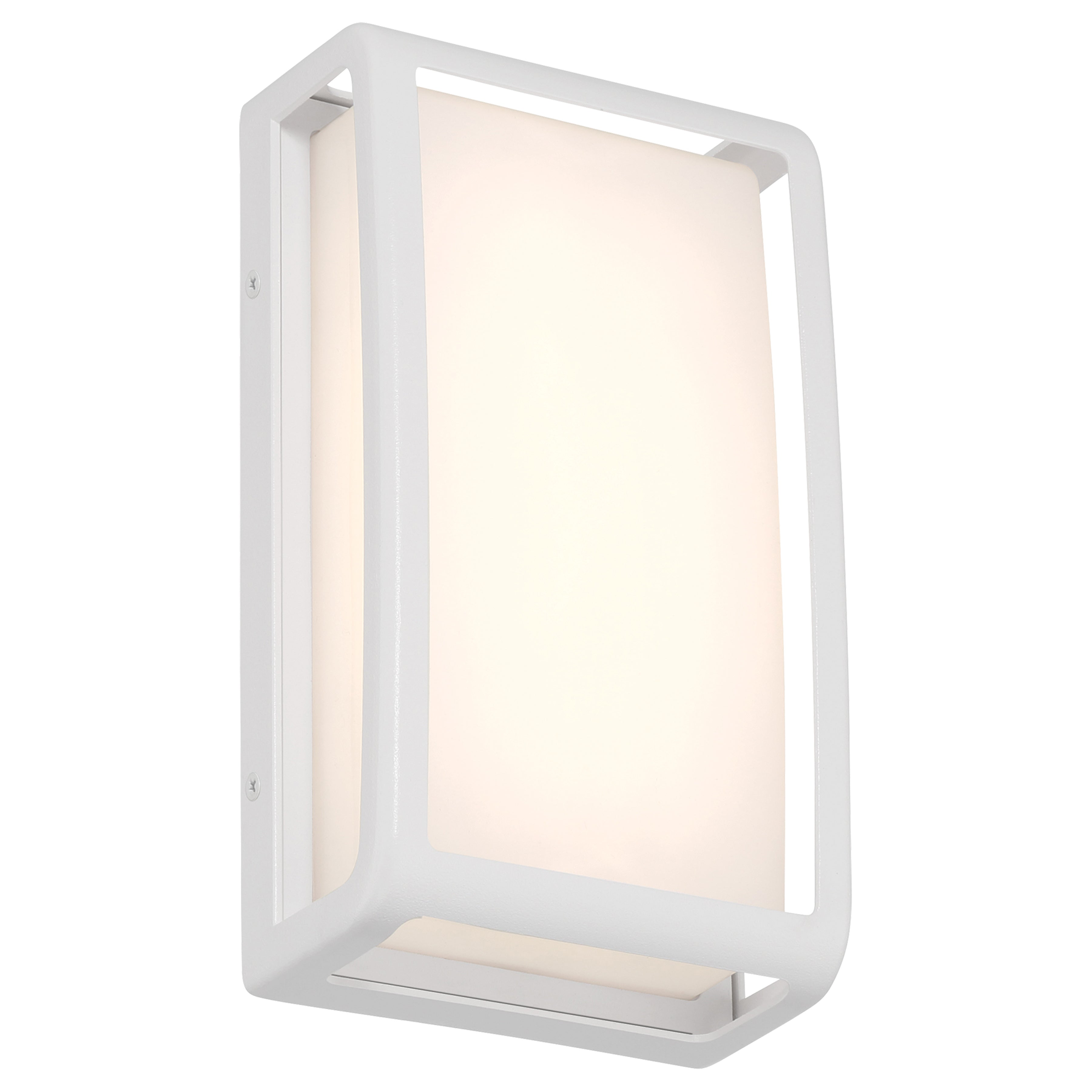 Montana Outdoor LED Wall Mount, White