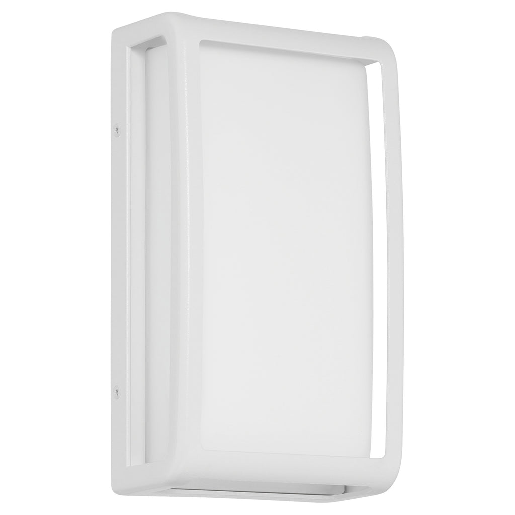 Montana Outdoor LED Wall Mount, White