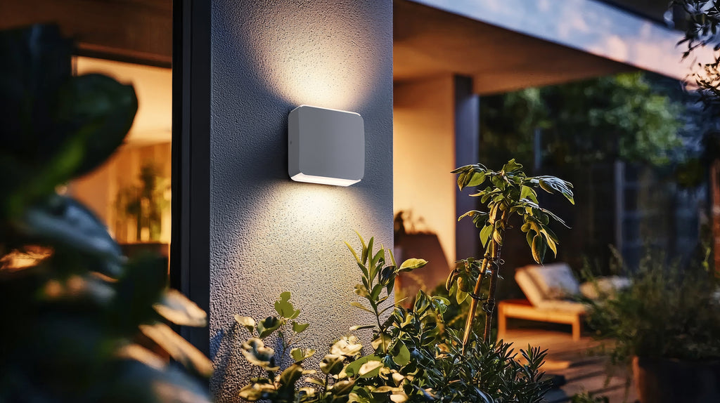 Access Lighting Newport Bi-Directional Outdoor LED Wall Mount, Satin, image 7