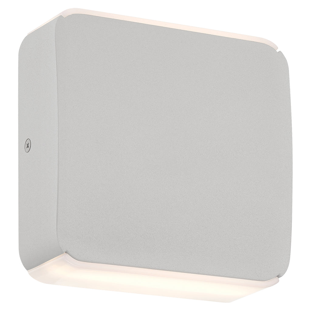 Newport Bi-Directional Outdoor LED Wall Mount, Satin
