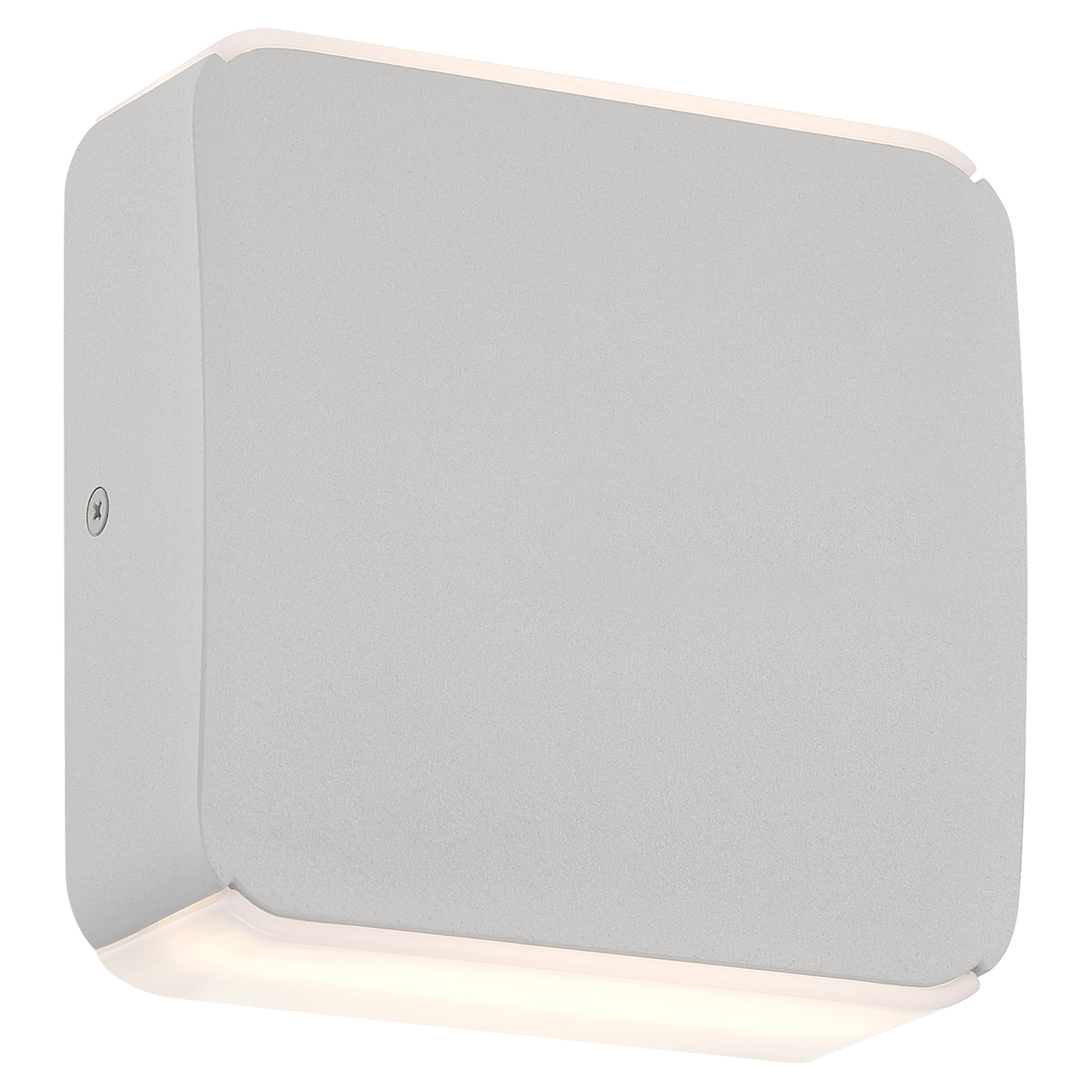 Newport Bi-Directional Outdoor LED Wall Mount, Satin