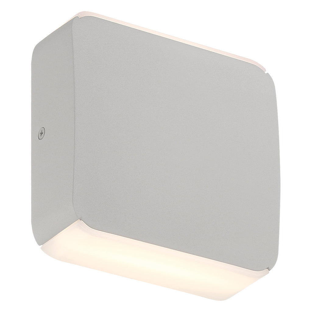 Newport Bi-Directional Outdoor LED Wall Mount, Satin