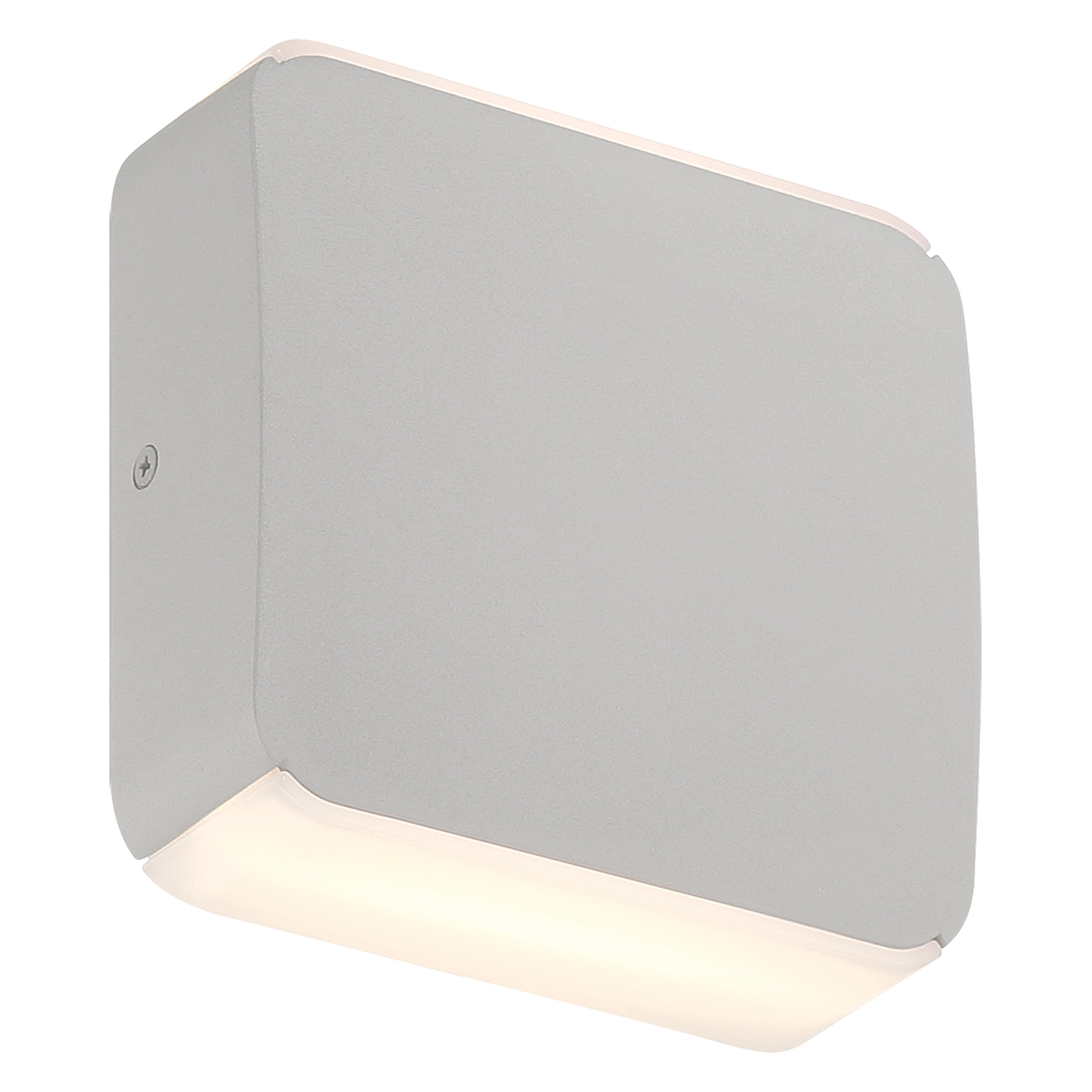 Newport Bi-Directional Outdoor LED Wall Mount, Satin