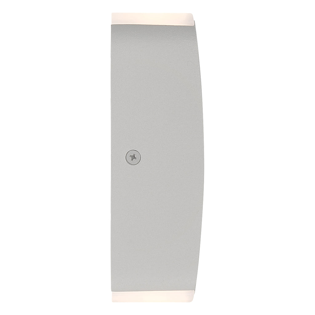Newport Bi-Directional Outdoor LED Wall Mount, Satin