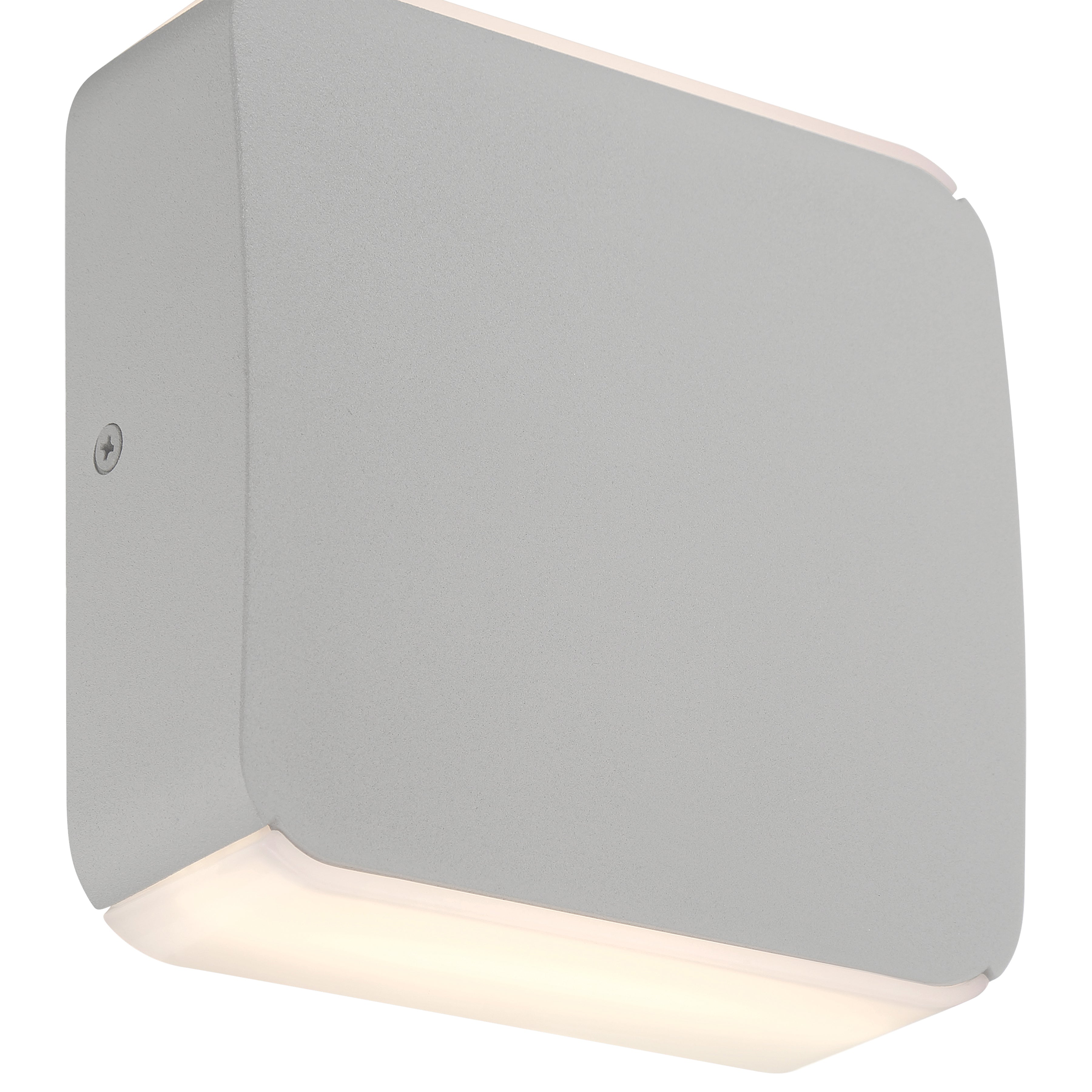 Newport Bi-Directional Outdoor LED Wall Mount, Satin