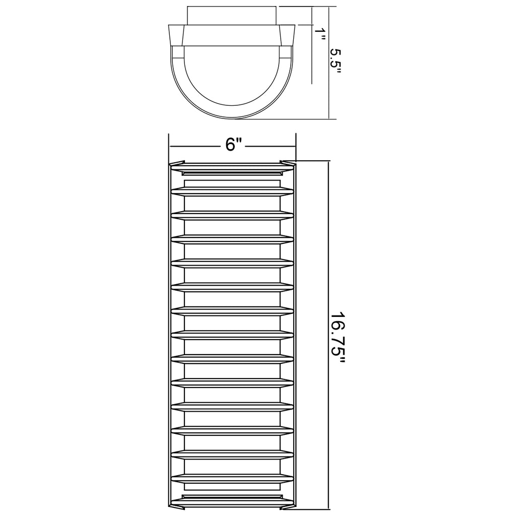 Access Lighting Bermuda 2 Light Outdoor LED Wall Mount, Satin (20266LEDDMGLP), image 2