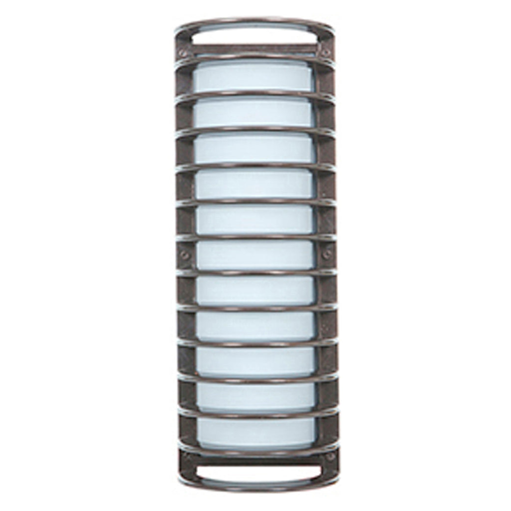 Bermuda 2 Light Outdoor LED Wall Mount, Bronze (20030LEDDMGLP)