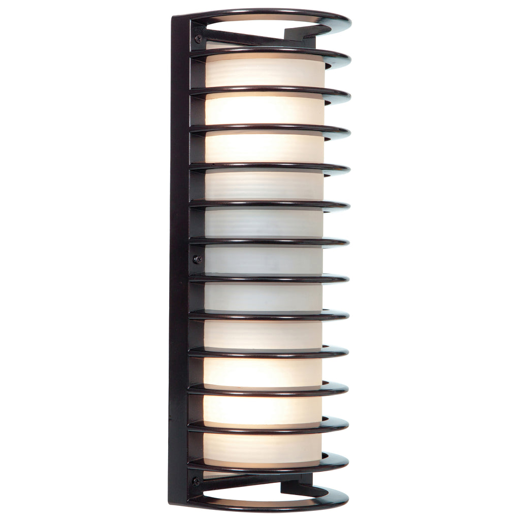 Bermuda 2 Light Outdoor Wall Mount, Bronze (20030MG)