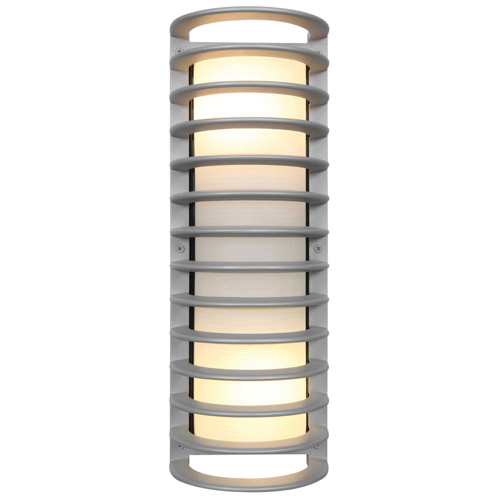 Bermuda 2 Light Outdoor LED Wall Mount, Satin (20030LEDDMGLP)