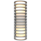 Bermuda 2 Light Outdoor LED Wall Mount, Satin (20030LEDDMGLP)