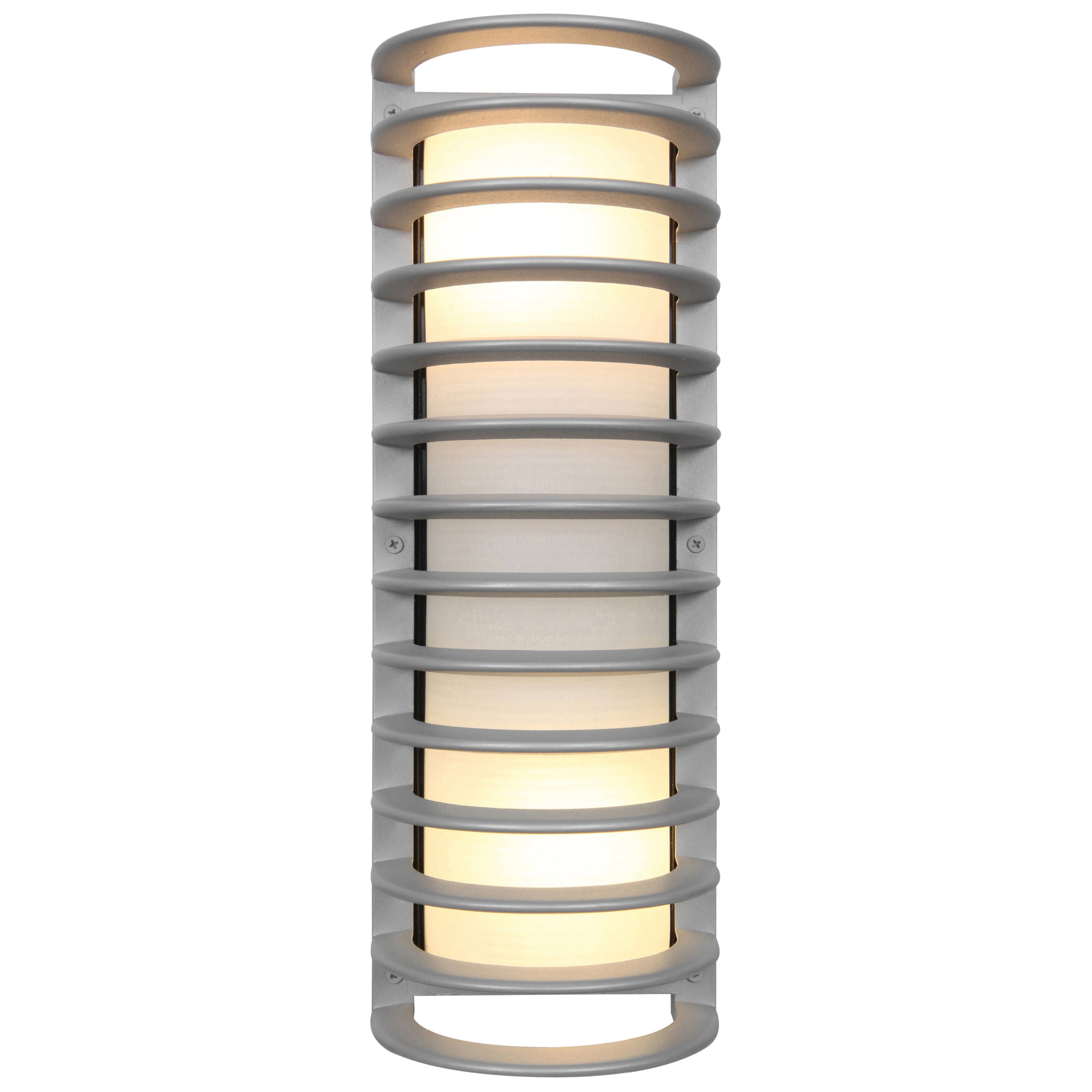 Bermuda 2 Light Outdoor LED Wall Mount, Satin (20030LEDDMGLP)