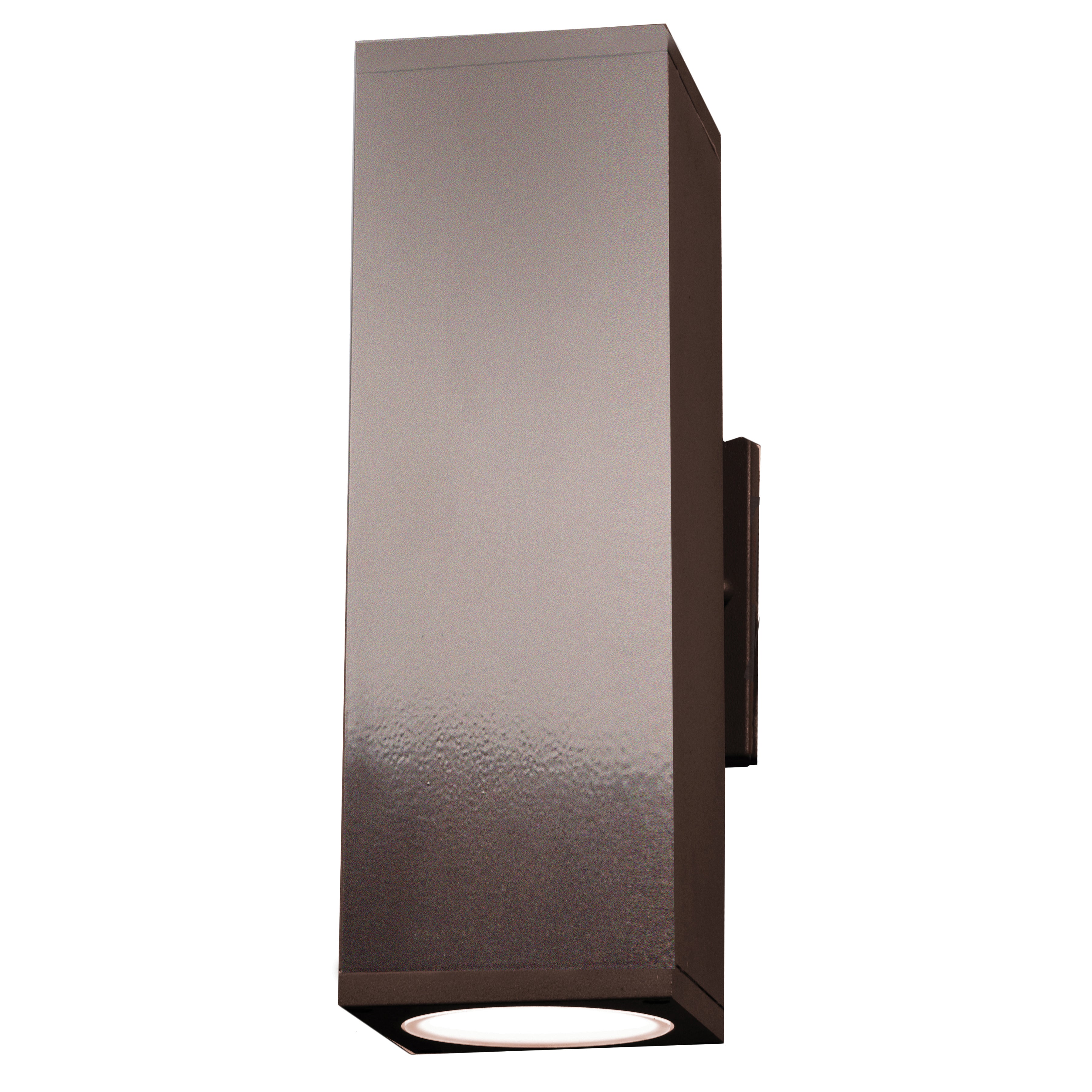 Bayside Bi-Directional Outdoor LED Wall Mount, Bronze