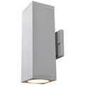 Bayside Bi-Directional Outdoor LED Wall Mount, Satin