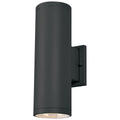 Sandpiper Bi-Directional Outdoor LED Wall Mount, Black
