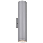 Sandpiper Bi-Directional Outdoor LED Wall Mount, Satin