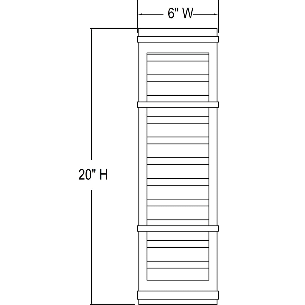 Access Lighting Metropolis Outdoor LED Wall Mount, image 6