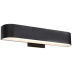 Montreal Bi-Directional Outdoor LED Wall Mount, Black