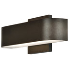 Montreal Bi-Directional Outdoor LED Wall Mount, Bronze