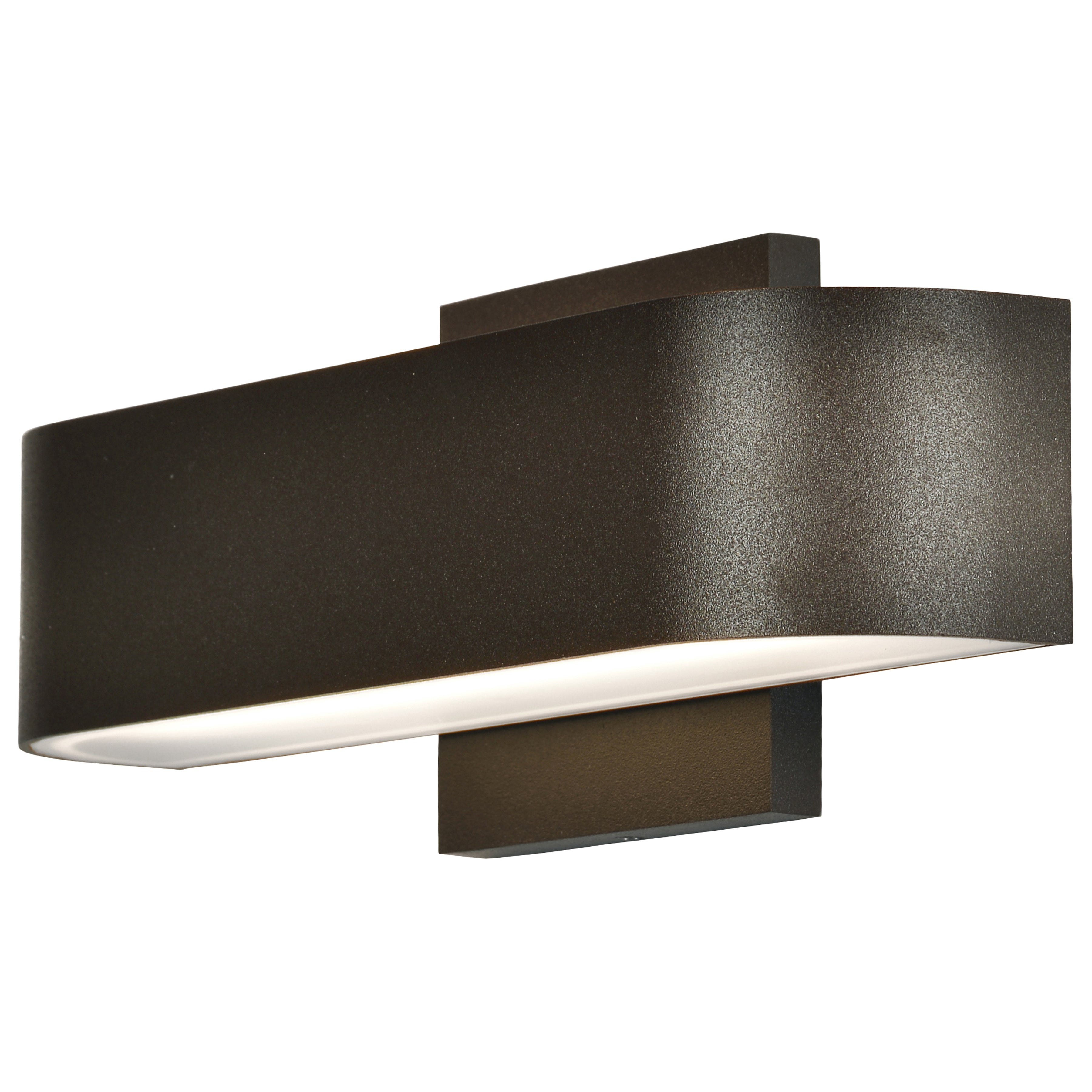Montreal Bi-Directional Outdoor LED Wall Mount, Bronze