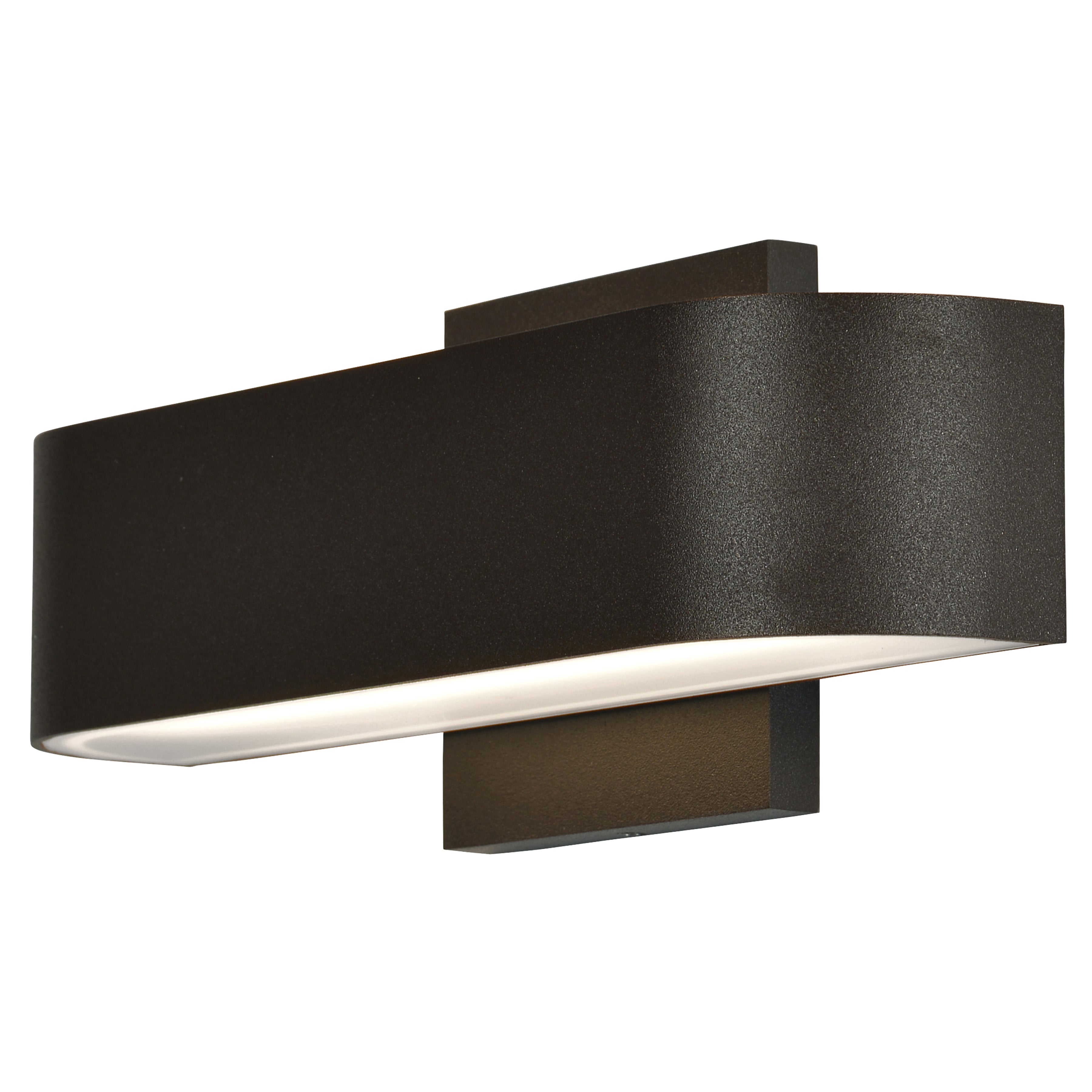 Montreal Bi-Directional Outdoor LED Wall Mount, Bronze