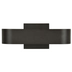 Montreal Bi-Directional Outdoor LED Wall Mount, Bronze
