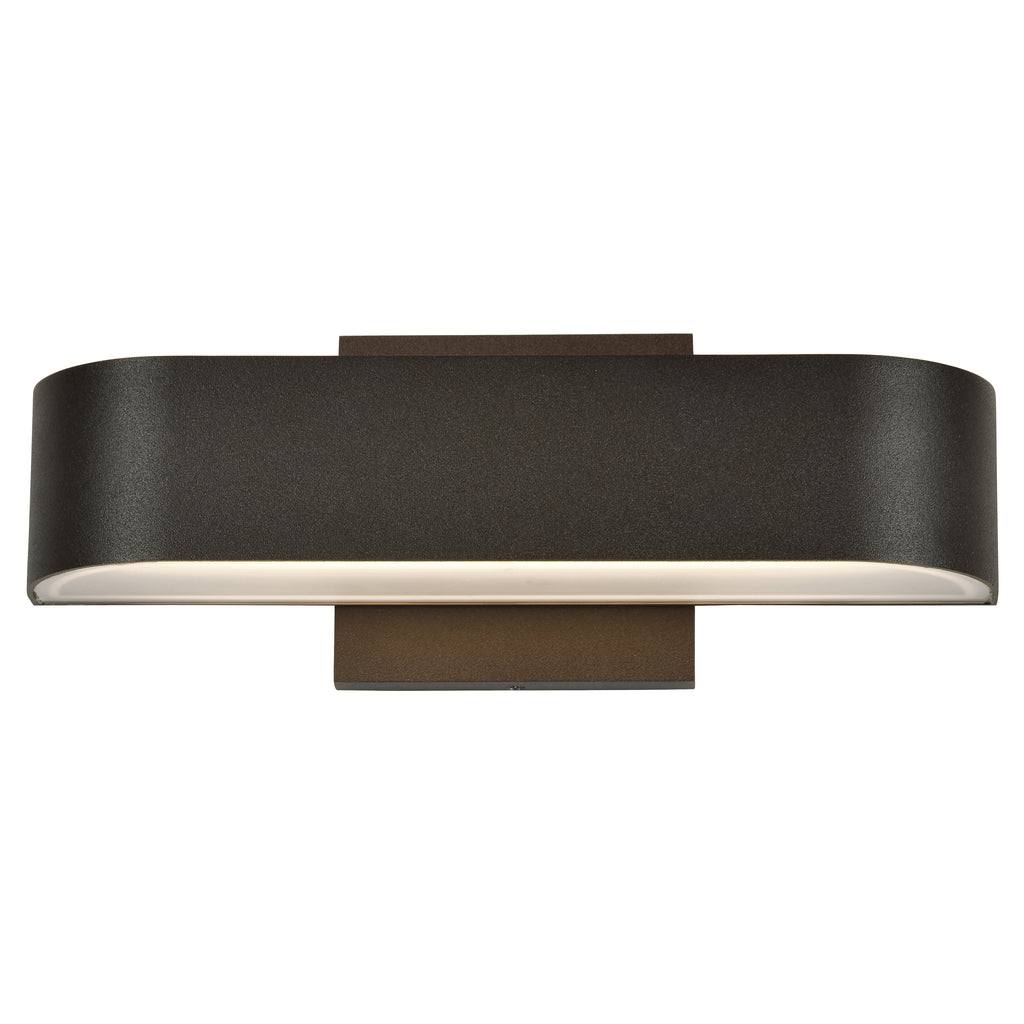 Montreal Bi-Directional Outdoor LED Wall Mount, Bronze