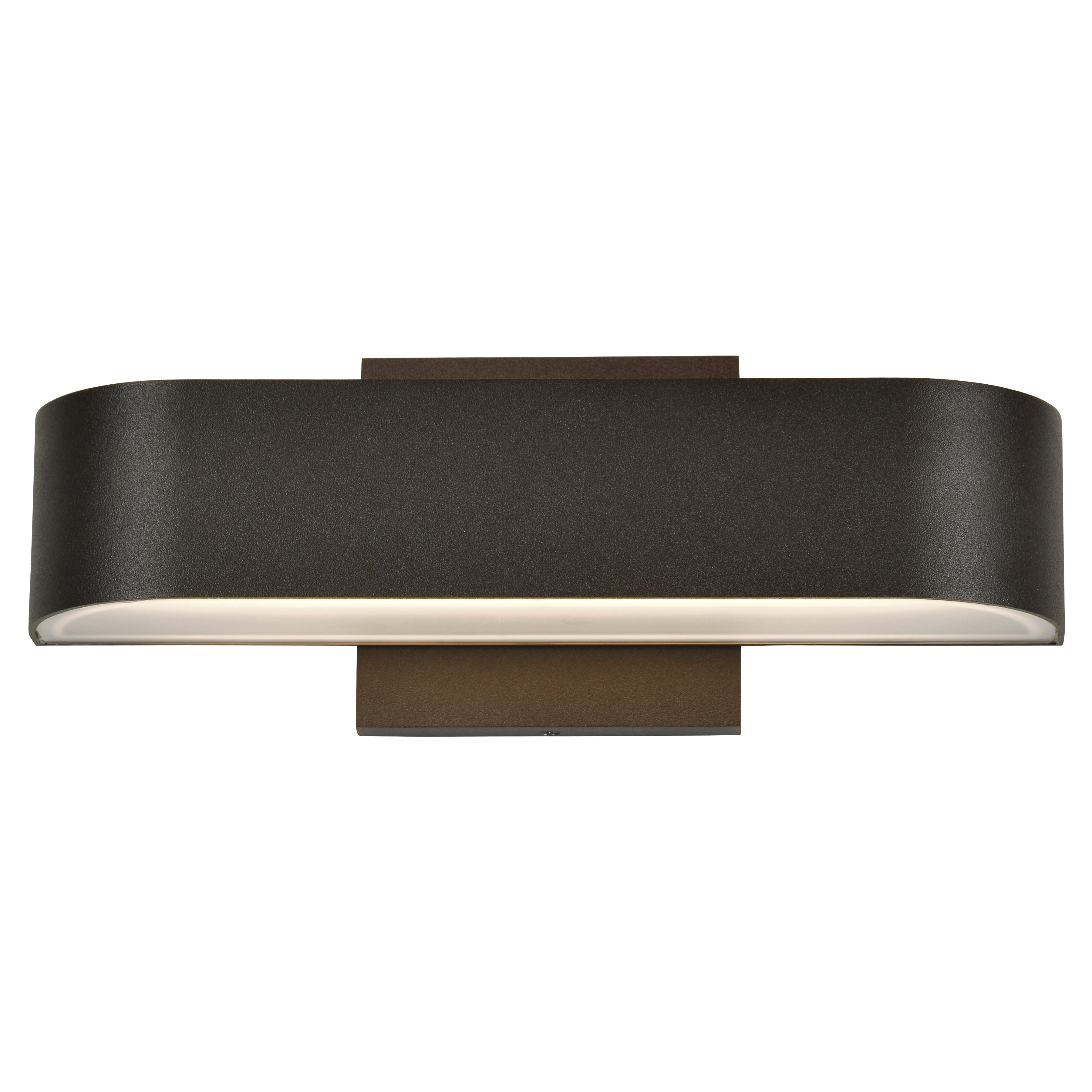 Montreal Bi-Directional Outdoor LED Wall Mount, Bronze