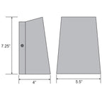 Access Lighting Edge Outdoor LED Wall Mount, image 9