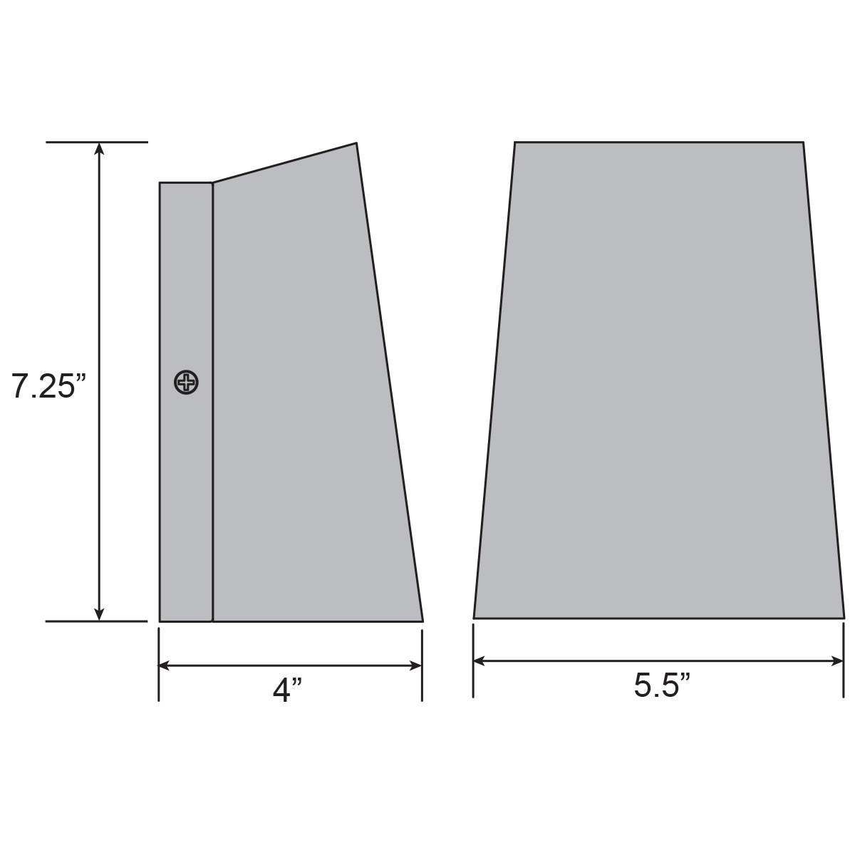 Access Lighting Edge Outdoor LED Wall Mount, image 9