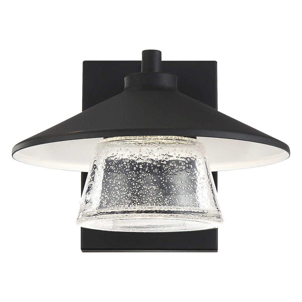 Silo Outdoor LED Wall Mount, Black
