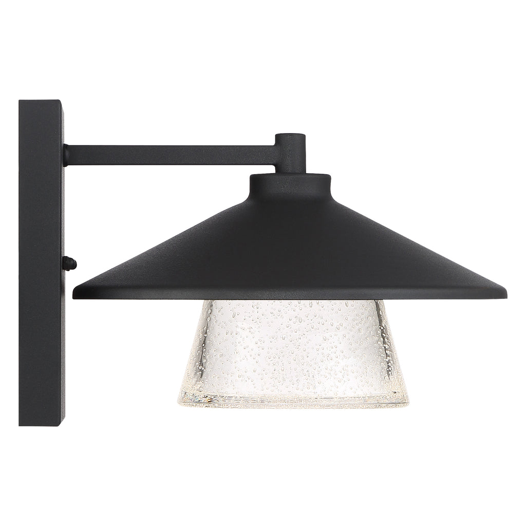 Silo Outdoor LED Wall Mount, Black