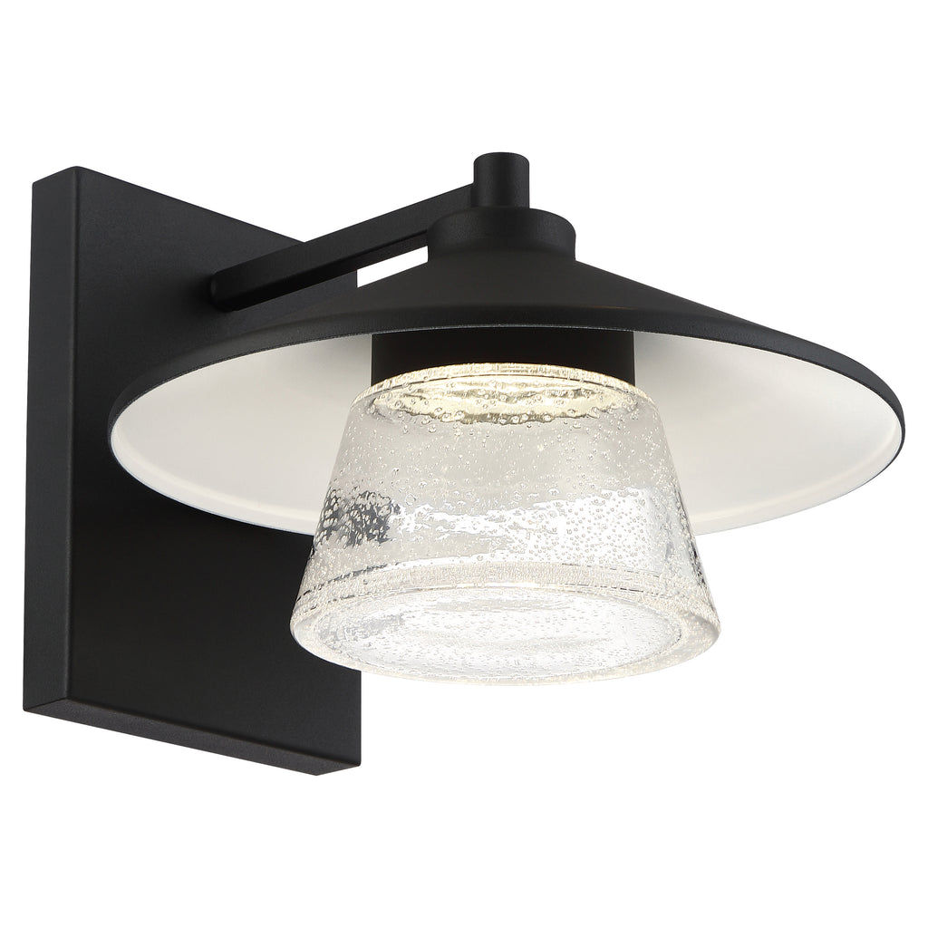 Silo Outdoor LED Wall Mount, Black