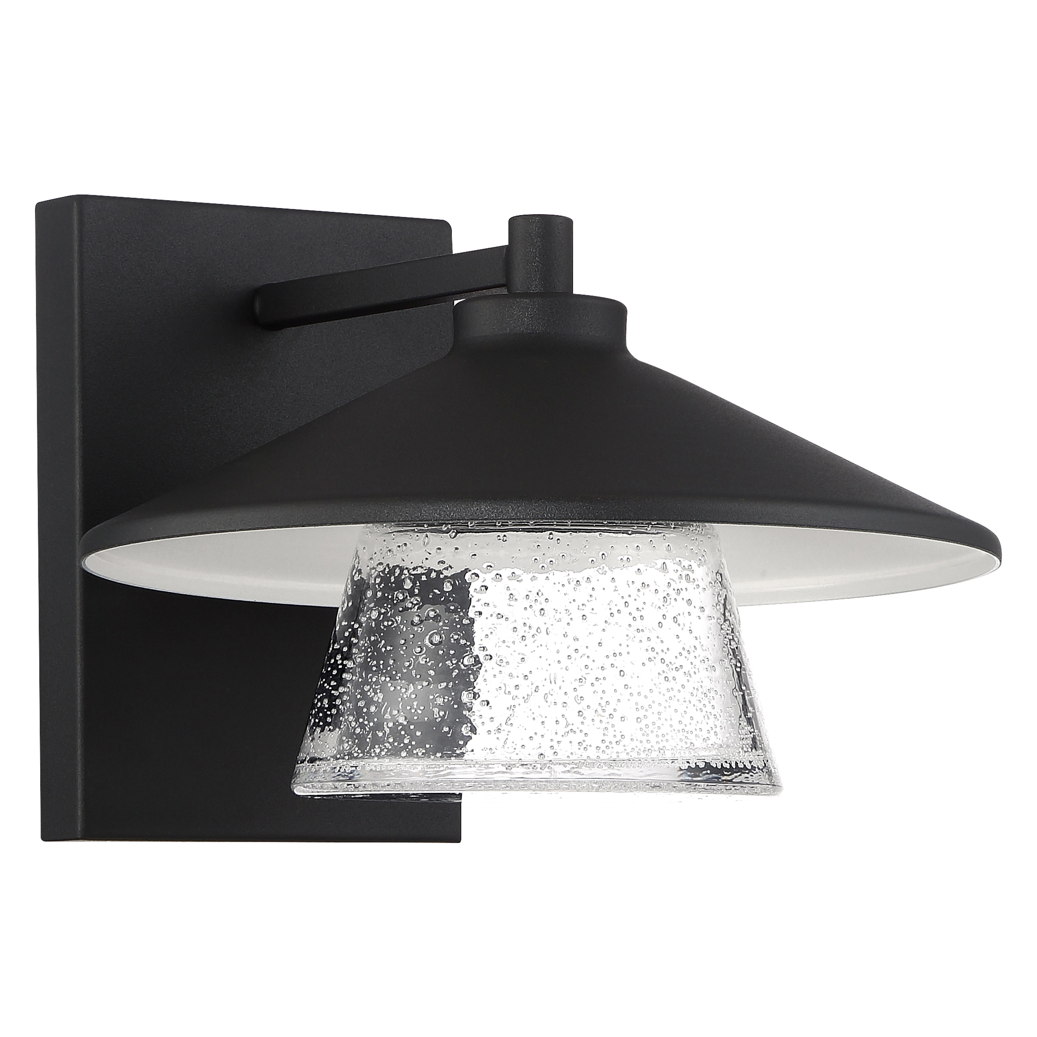 Silo Outdoor LED Wall Mount, Black