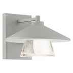 Silo Outdoor LED Wall Mount, Satin