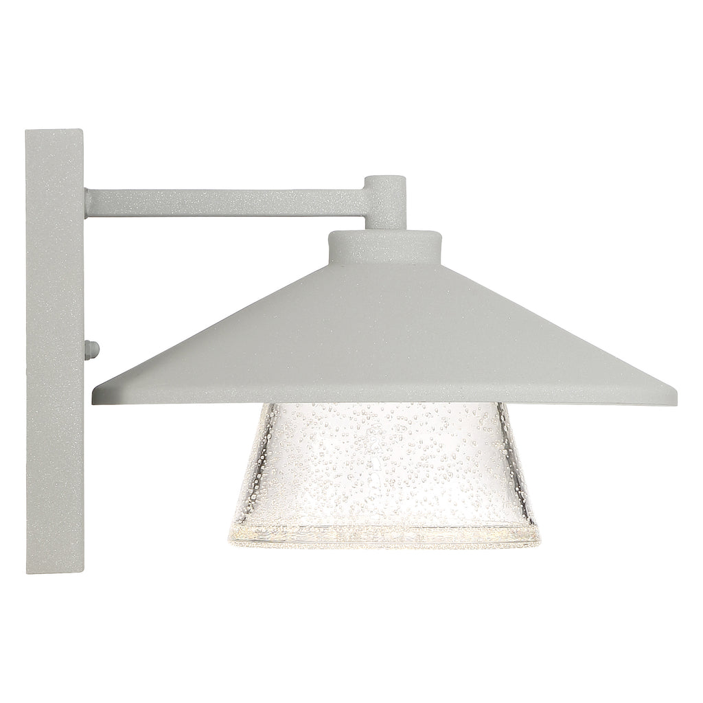 Silo Outdoor LED Wall Mount, Satin