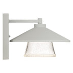 Silo Outdoor LED Wall Mount, Satin