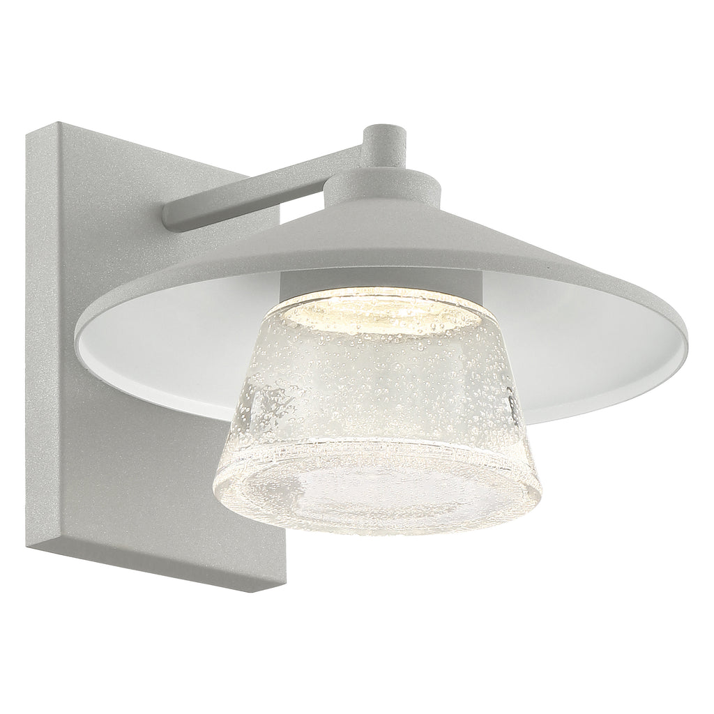 Silo Outdoor LED Wall Mount, Satin
