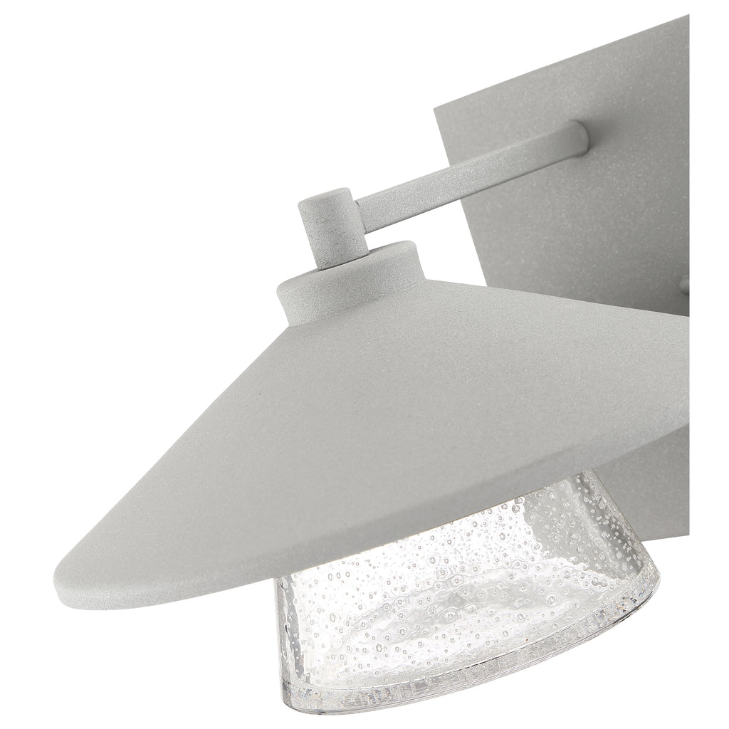 Silo Outdoor LED Wall Mount, Satin