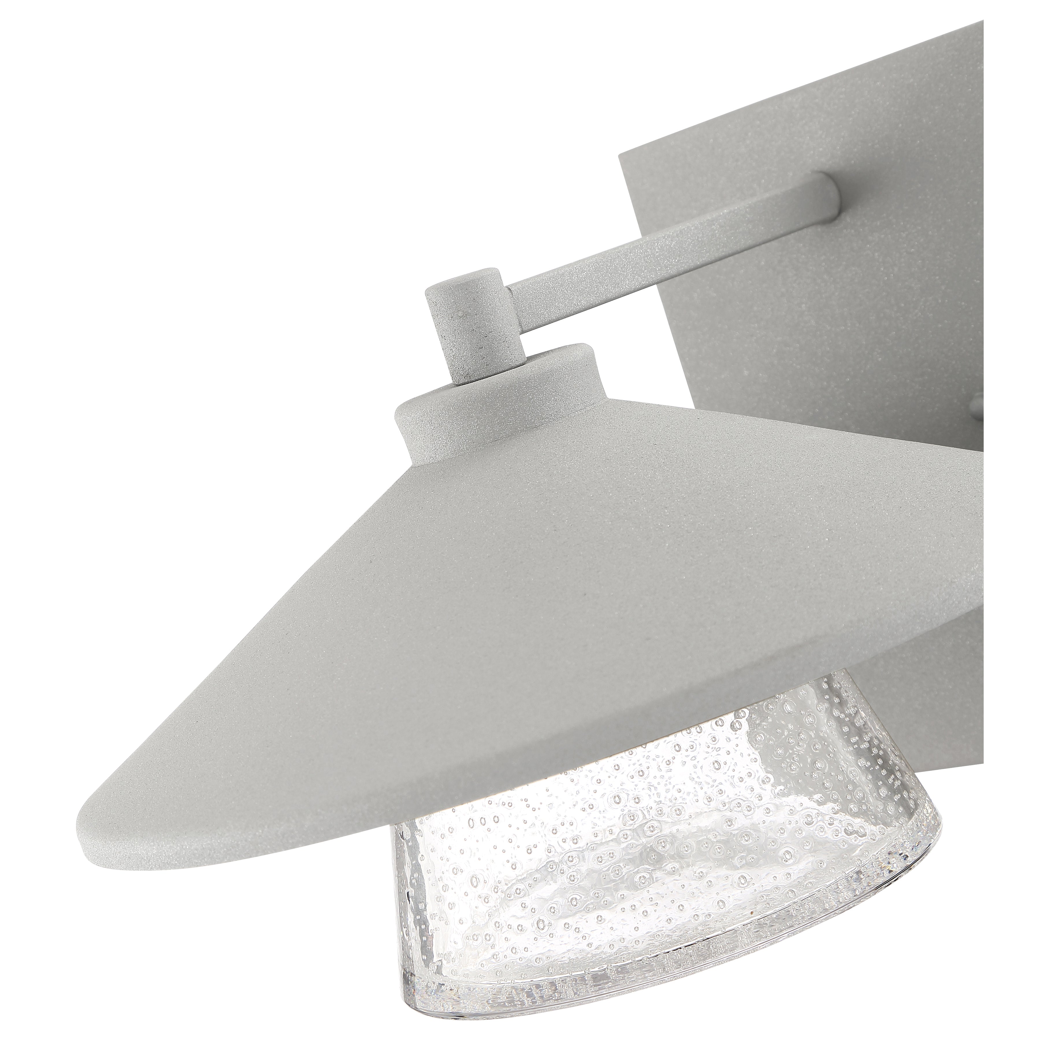Silo Outdoor LED Wall Mount, Satin