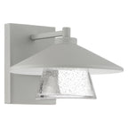 Silo Outdoor LED Wall Mount, Satin