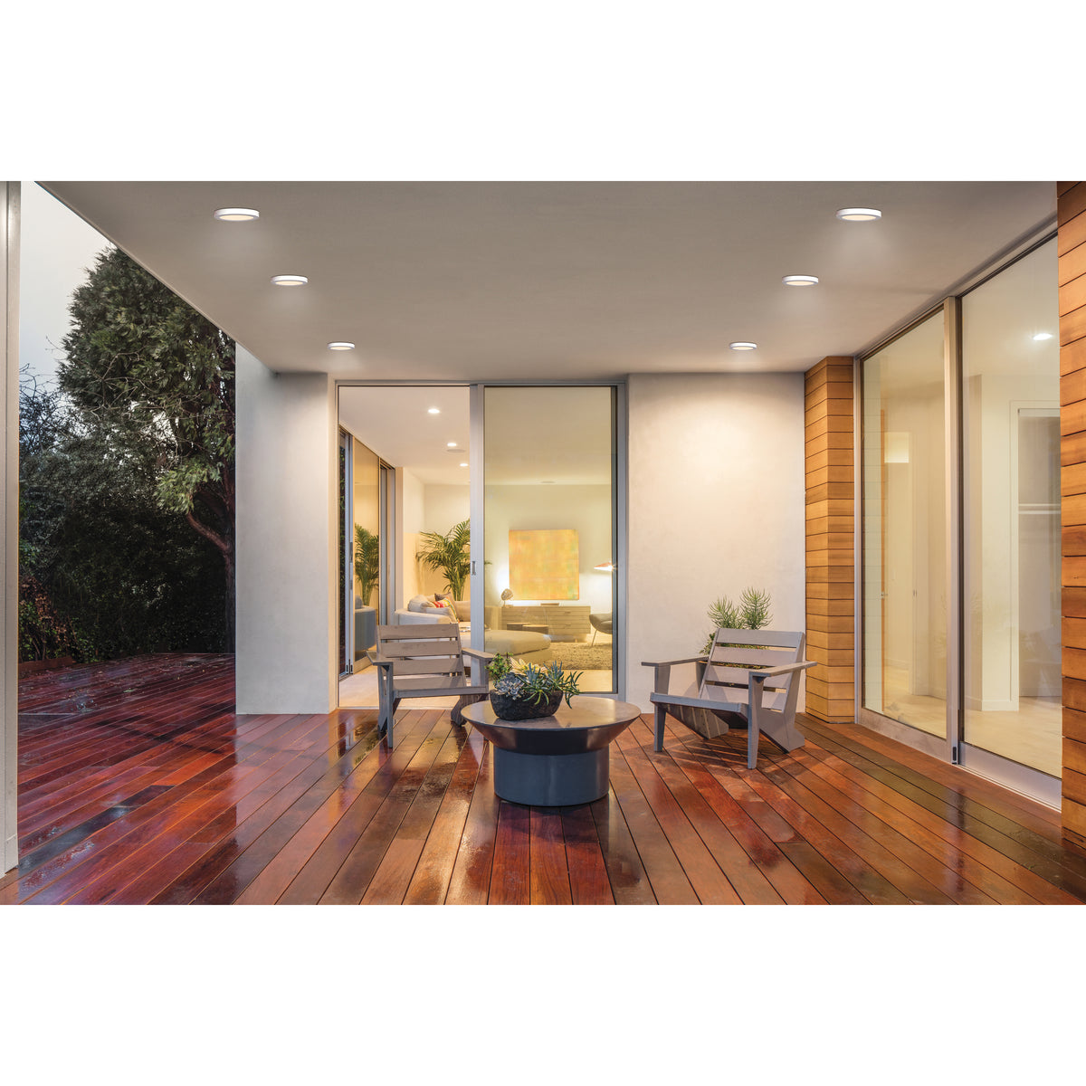 Access Lighting Ulko Outdoor LED Flush Mount, image 7