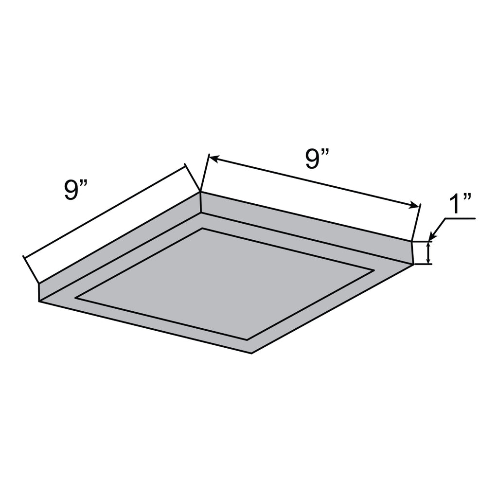 Access Lighting Ulko SQ Outdoor LED Flush Mount, image 7