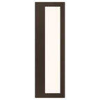 GEO Dual Voltage Outdoor LED Wall Mount, Bronze / 15W