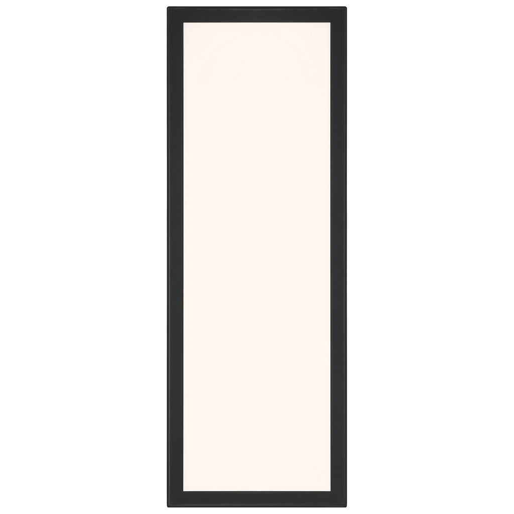 GEO Dual Voltage Outdoor LED Wall Mount, Black / 20W