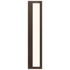 GEO Dual Voltage Outdoor LED Wall Mount, Bronze / 20W