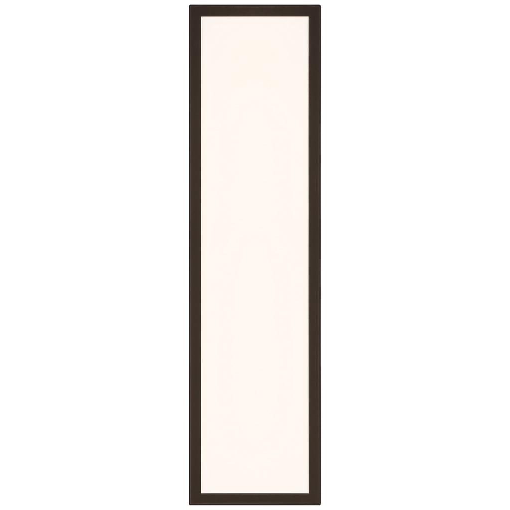 GEO Dual Voltage Outdoor LED Wall Mount, Bronze / 25W