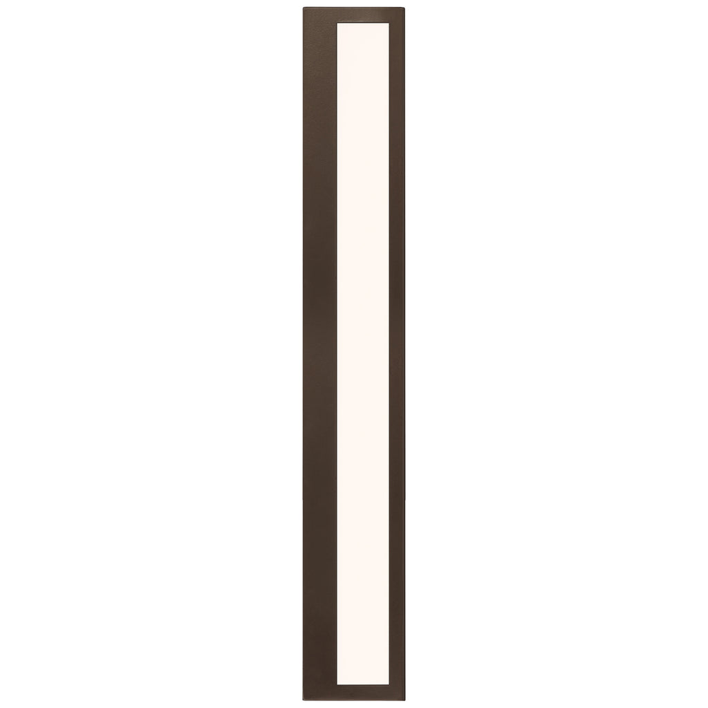 GEO Dual Voltage Outdoor LED Wall Mount, Bronze / 25W