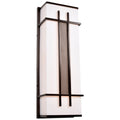 Tuxedo Outdoor LED Wall Mount, Bronze / 25W