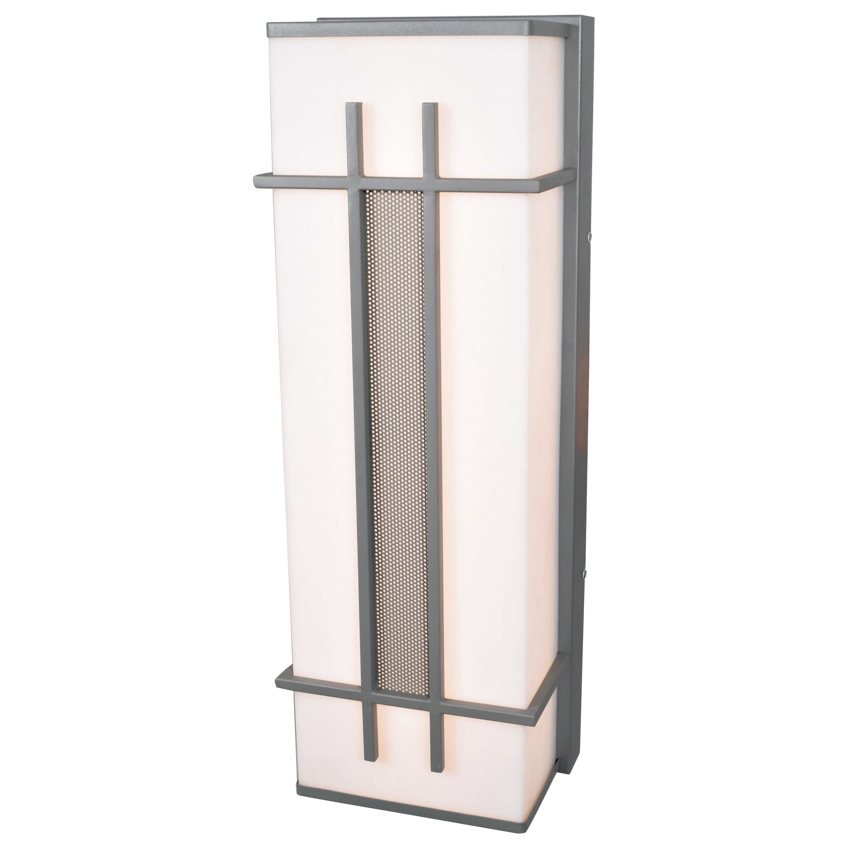 Tuxedo Outdoor LED Wall Mount, Satin / 30W
