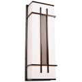 Tuxedo Outdoor LED Wall Mount, Bronze / 30W